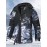 Men's Printed Windbreaker Jacket, Casual Hooded Waterproof Jacket For Outdoor Mountaineering Skiing