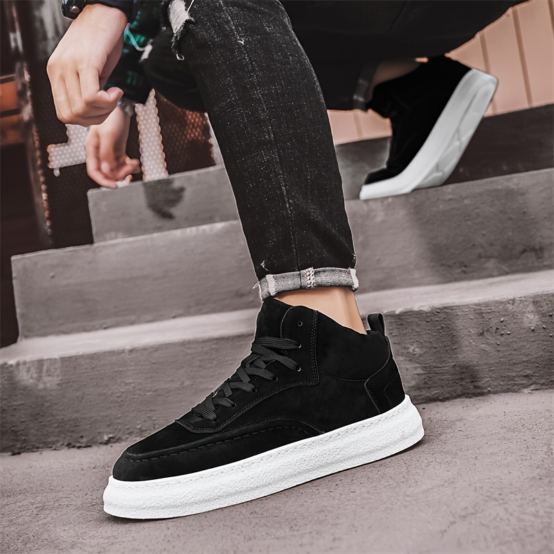 top skateboard shoes men s solid colour comfy non slip details 3